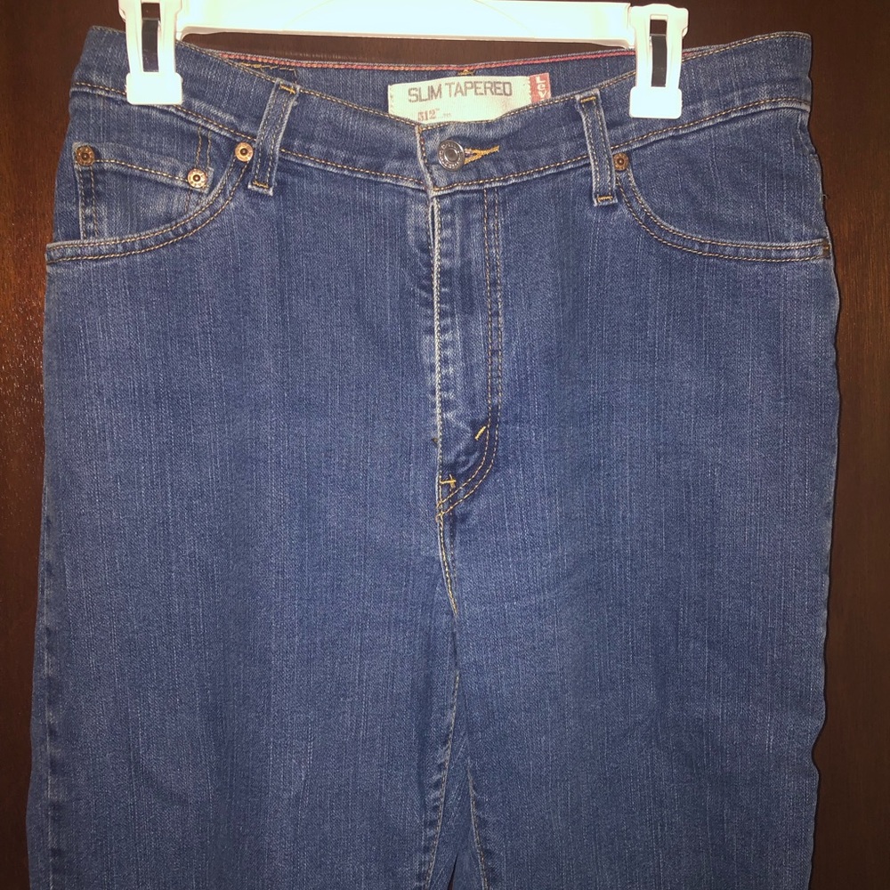 Levi’s 512 Slim Tapered Jeans, Mid-wash